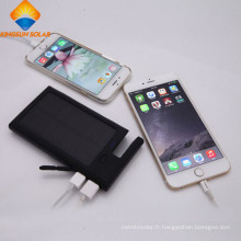 12000mAh Double chargeur portable solaire USB